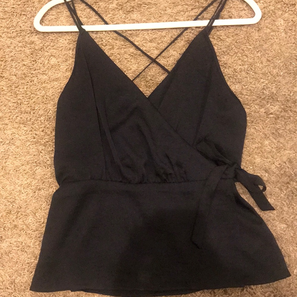 Express black blouse